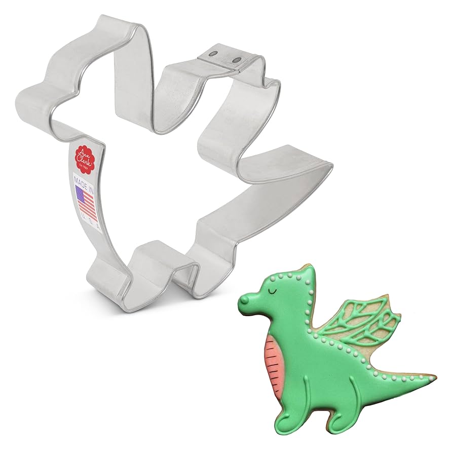 CookieAnn Amazon.com: Ann Clark Cookie Cutters Dragon Cookie Cutter, 4